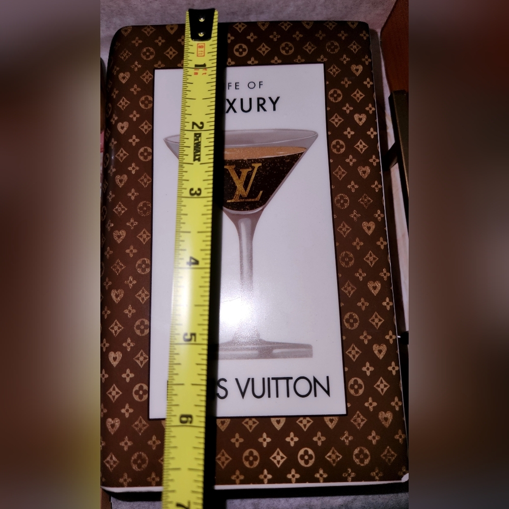 Glam Ceramic Logo VASE Book MADE IN USA Vase Only - Picture 12 of 12